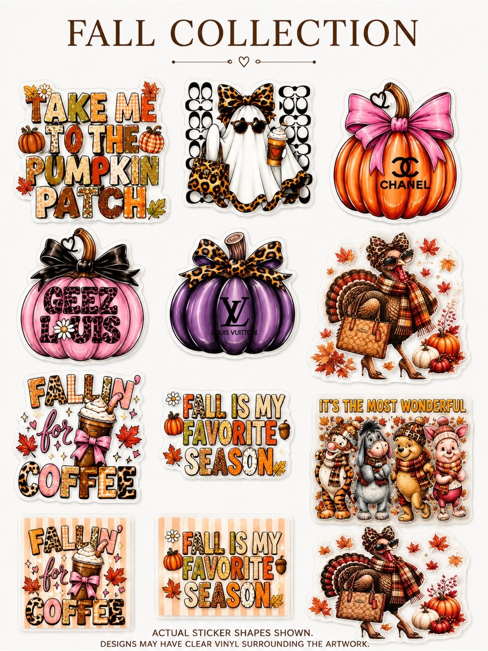 FCollection Decorative UV-DTF Stickers - Picture 2 of 16